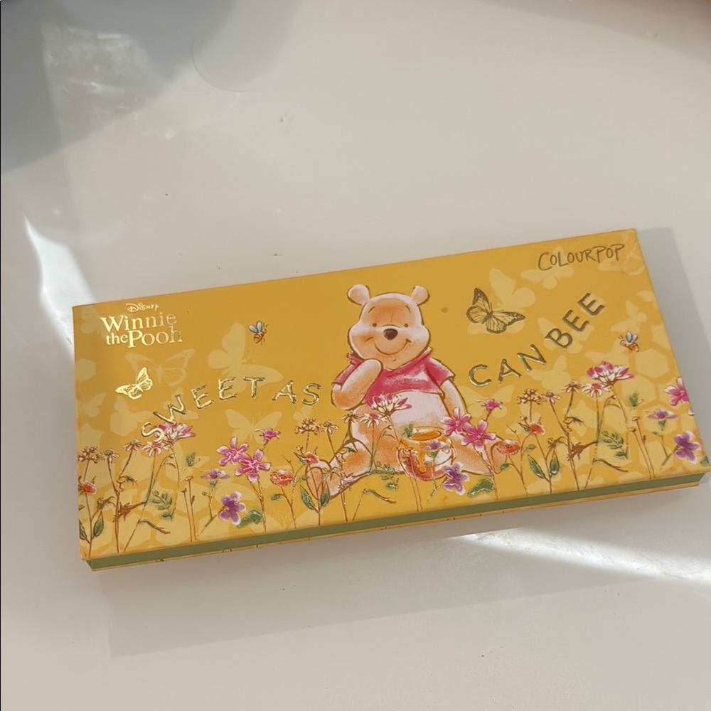 ColourPop Winnie the Pooh Sweet as Can Bee Palette - Yellow